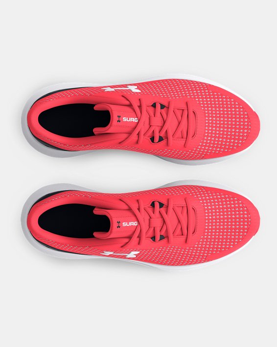 Men's UA Surge 3 Running Shoes in Red image number 2